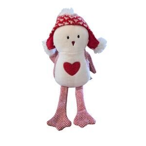 Pier 1 Plush‎ Sitting Bird Christmas Gabby Collectable